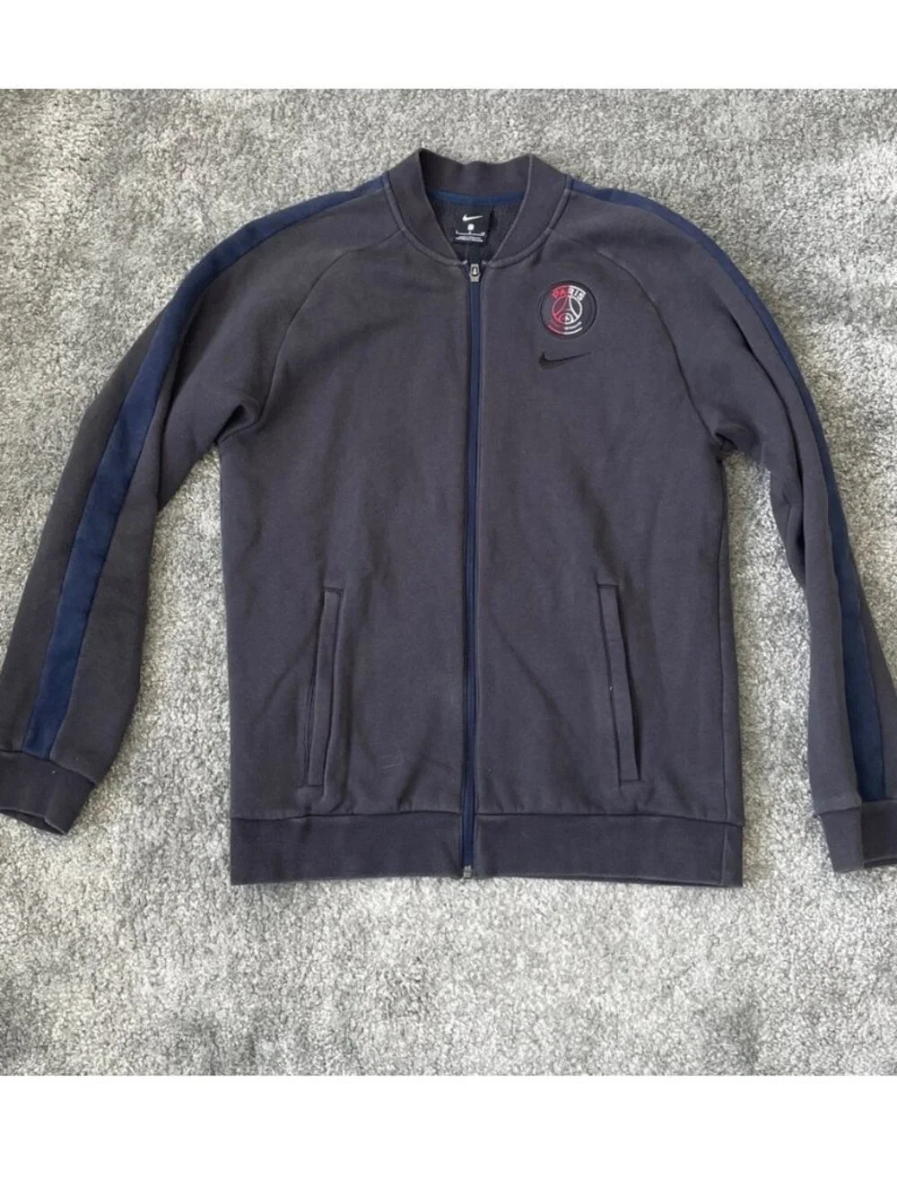 EC Nike Paris - Saint Germain Full Zip Sweatshirt - Size Small
